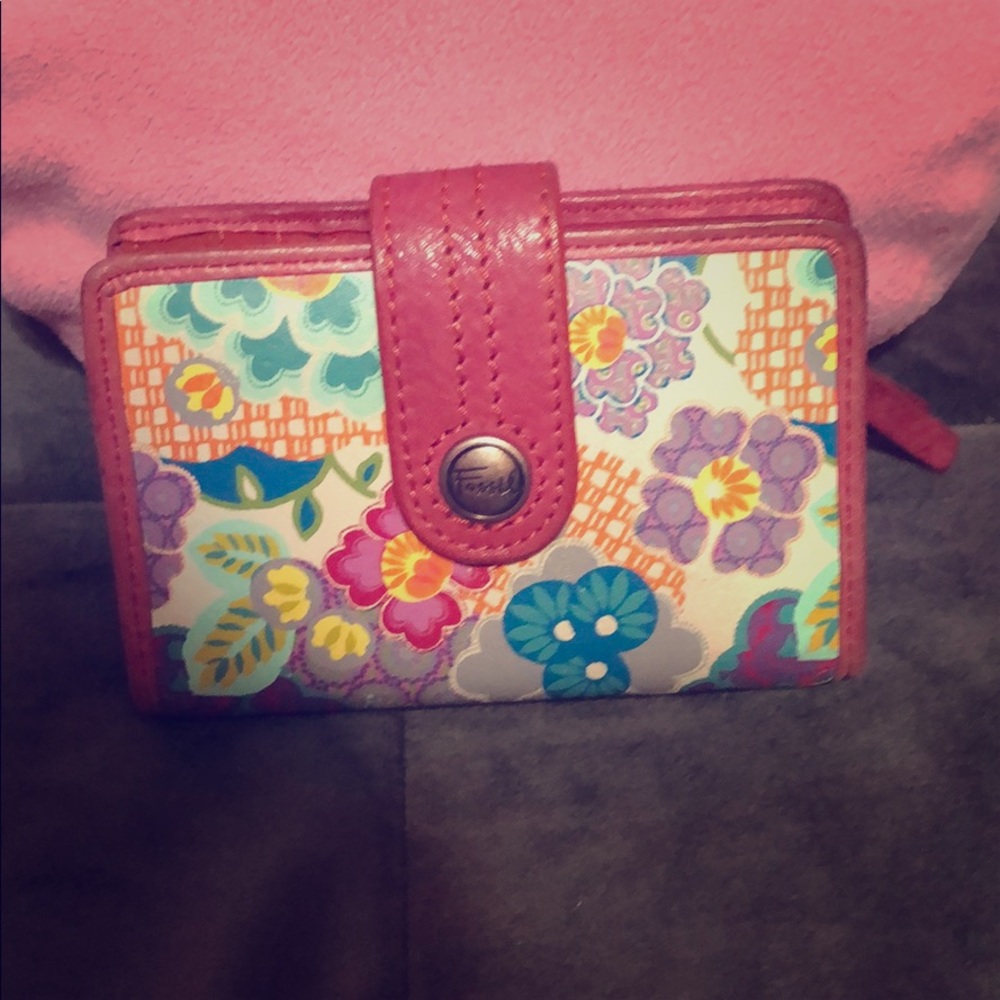 Floral wallet